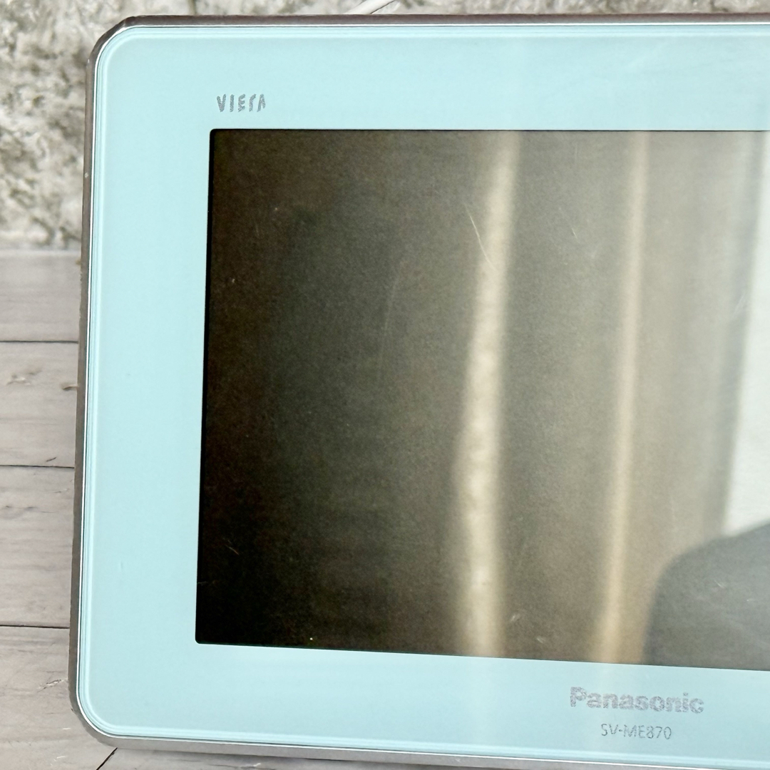 Panasonic パナソニック ポータブルテレビ ME850V ブラック レア