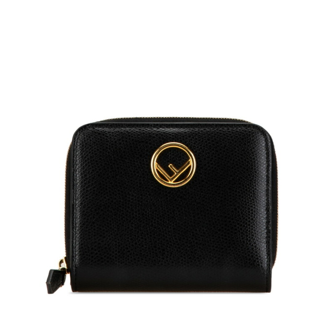 FENDI - フェンディ ロゴ 二つ折り財布 レザー レディース FENDI FENDI - フェンディ ロゴ 二つ折り財布 レザー レディース FENDI