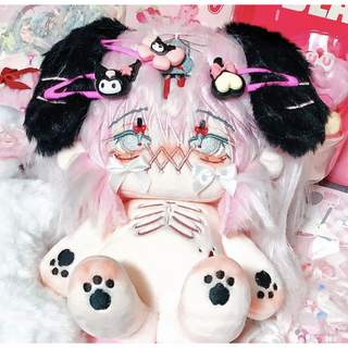 無属性 ぬいぐるみ 韓国風 着せ替えぬいぐるみ 20cm No.014Aの