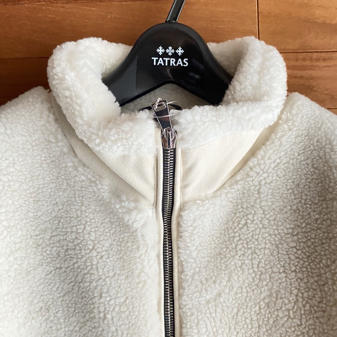 TATRAS】タトラス NENSADO ネンサード ボアブルゾン サイズ4 TATRAS】タトラス NENSADO ネンサード ボアブルゾン サイズ4