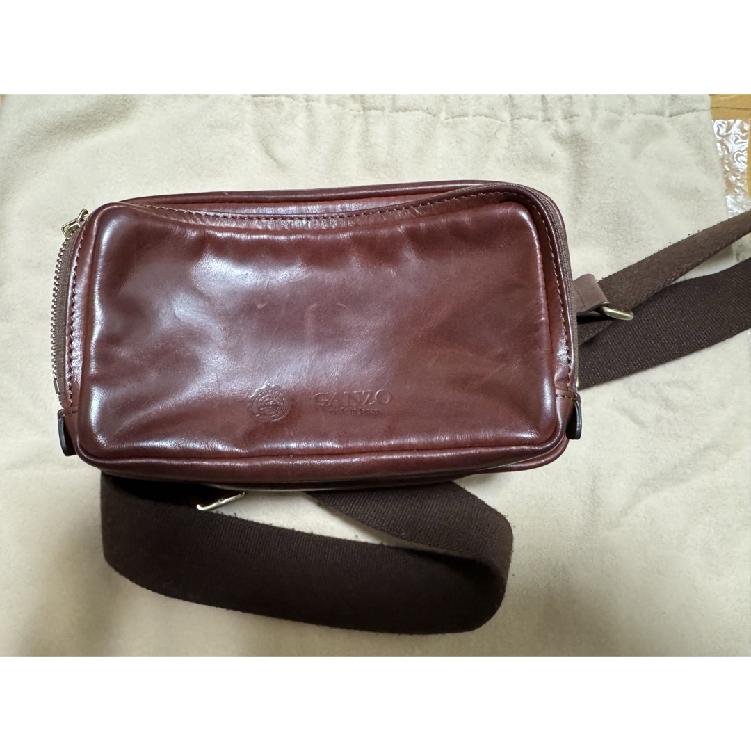 GANZO - ガンゾミニショルダーバッグの通販 by えがち's shop GANZO - ガンゾミニショルダーバッグの通販 by えがち's shop