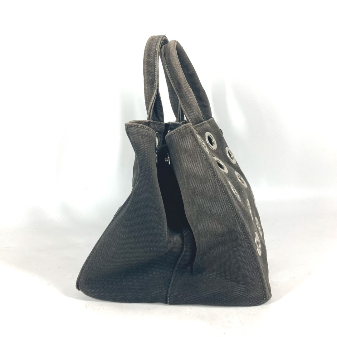 PRADA - プラダ PRADA パンチング カナパ ロゴ トートバッグ PRADA - プラダ PRADA パンチング カナパ ロゴ トートバッグ