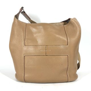 エルメス(HERMES)のエルメス HERMES グッドニュースPM カバン 斜め掛け ショルダーバッグ レザー L□刻 ベージュ(ショルダーバッグ)