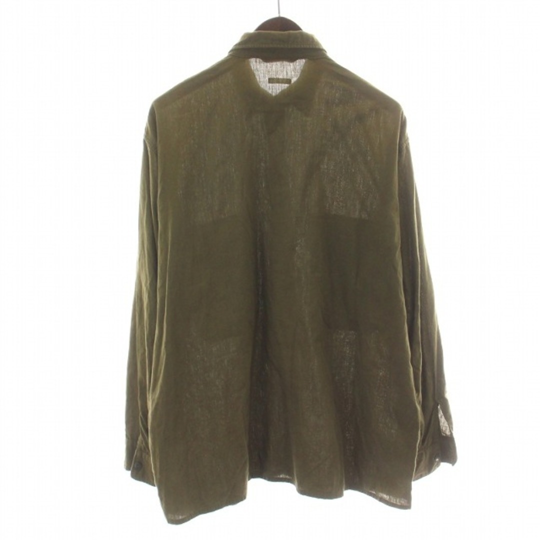 コモリ COMOLI 21SS ベタシャン CPOシャツ カジュアル 長袖 2 コモリ COMOLI 21SS ベタシャン CPOシャツ カジュアル 長袖 2