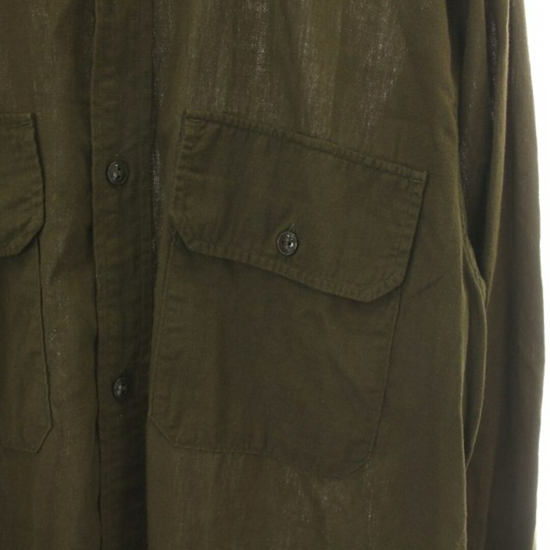 コモリ COMOLI 21SS ベタシャン CPOシャツ カジュアル 長袖 2 コモリ COMOLI 21SS ベタシャン CPOシャツ カジュアル 長袖 2