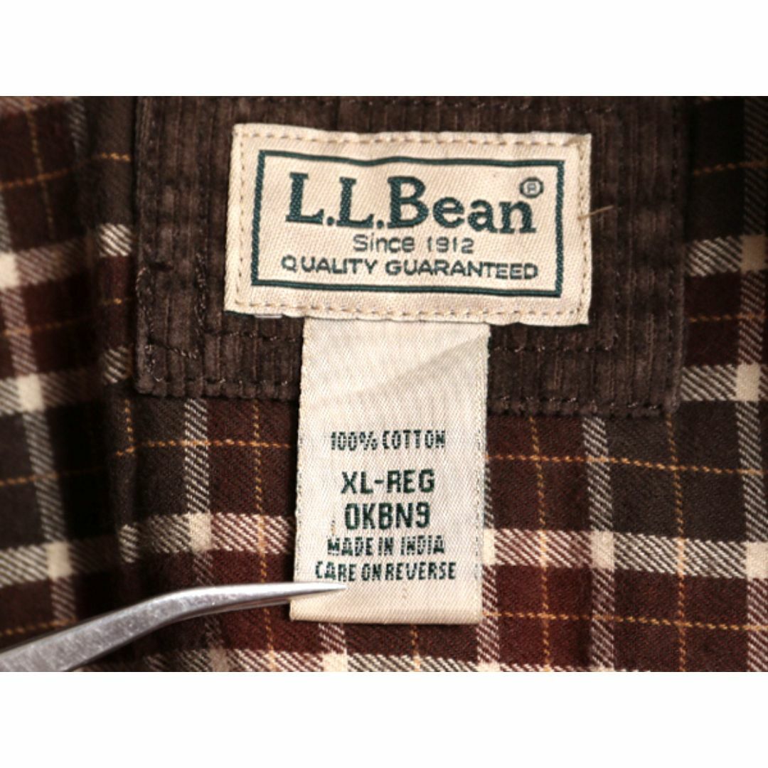 レビュー高評価の商品! L.L.Bean - 00s エルエルビーン コーデユロイ 長袖 シャツ 男性用