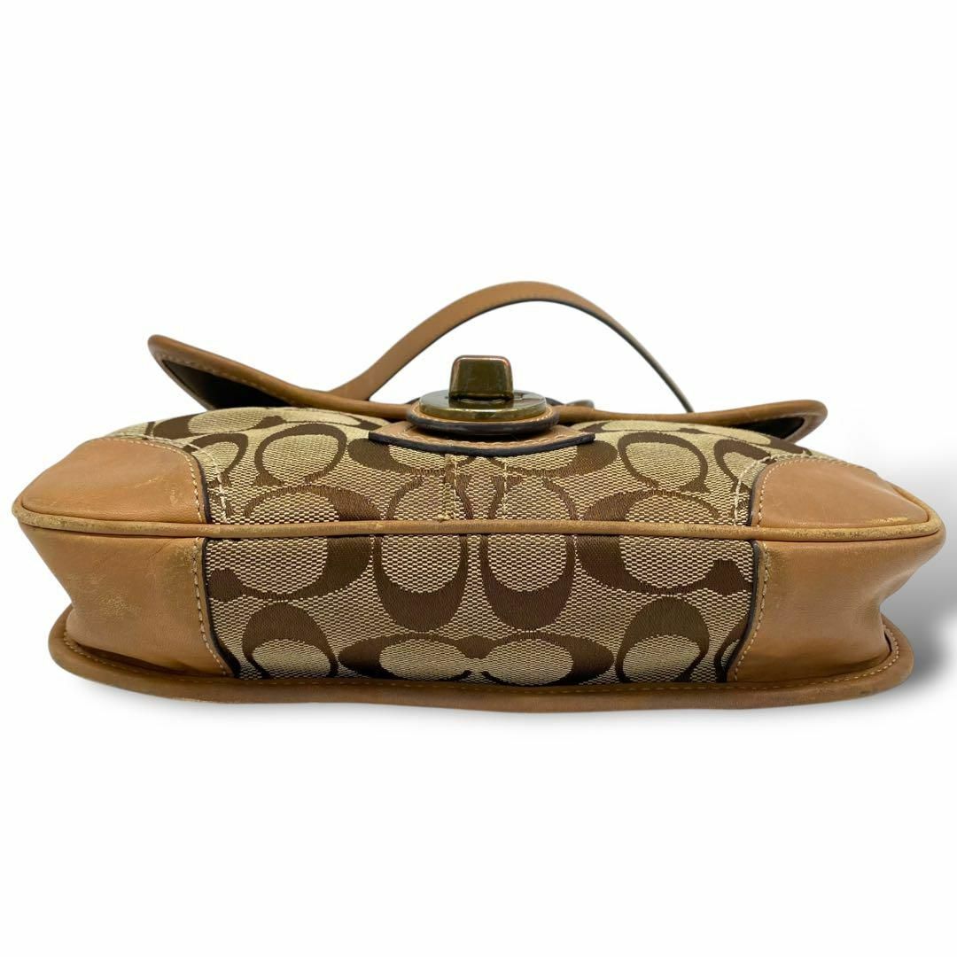 coach コーチ ショルダーバッグ ターンロック シグネチャー coach コーチ ショルダーバッグ ターンロック シグネチャー