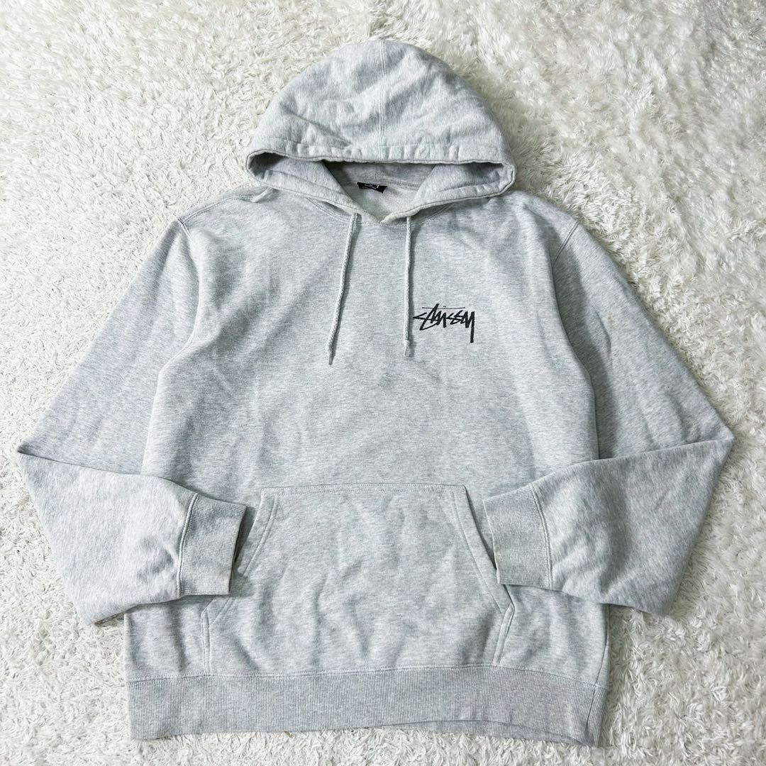 STUSSY - 美品 STUSSY ステューシー ダイスパーカー グレー STUSSY - 美品 STUSSY ステューシー ダイスパーカー グレー