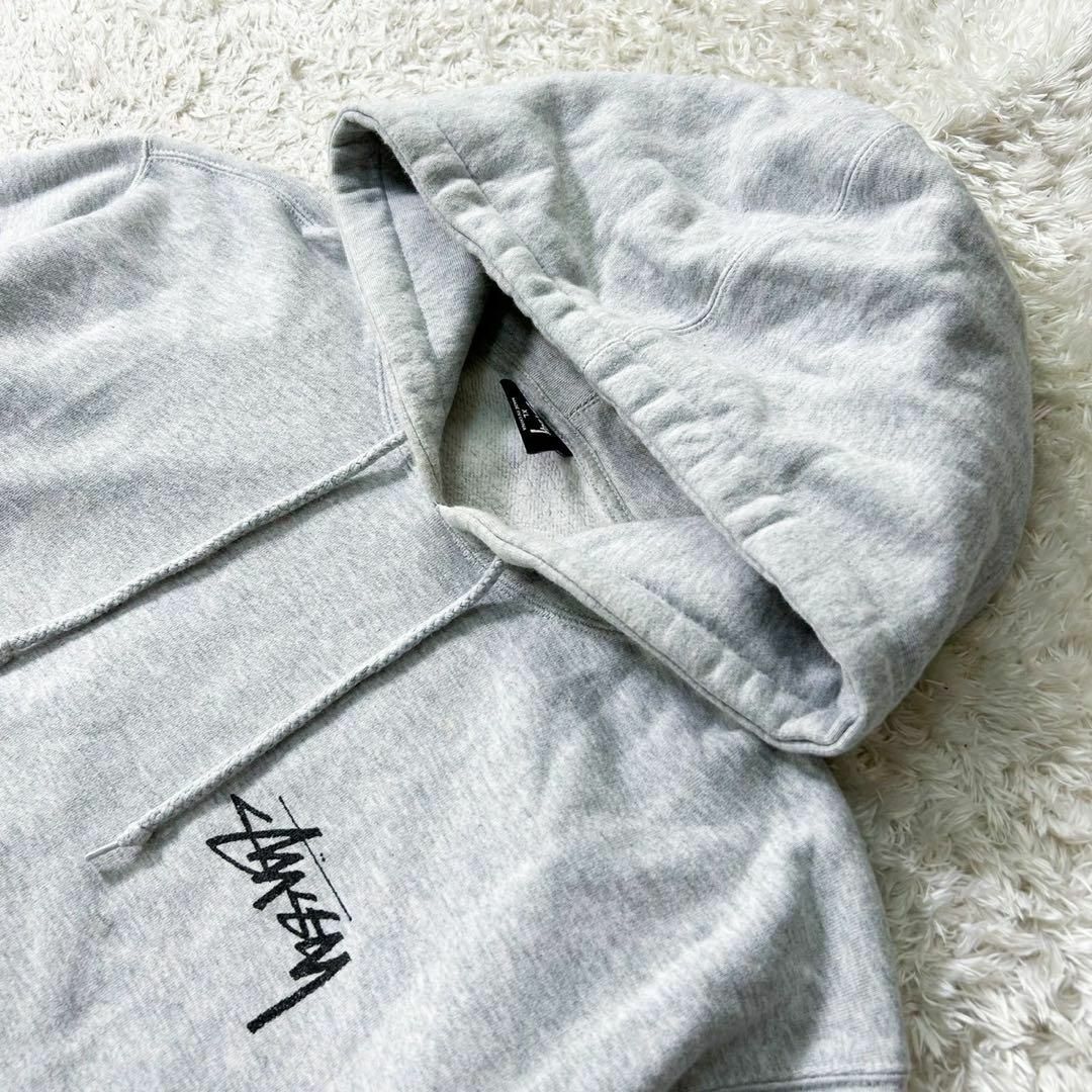 STUSSY - 美品 STUSSY ステューシー ダイスパーカー グレー STUSSY - 美品 STUSSY ステューシー ダイスパーカー グレー