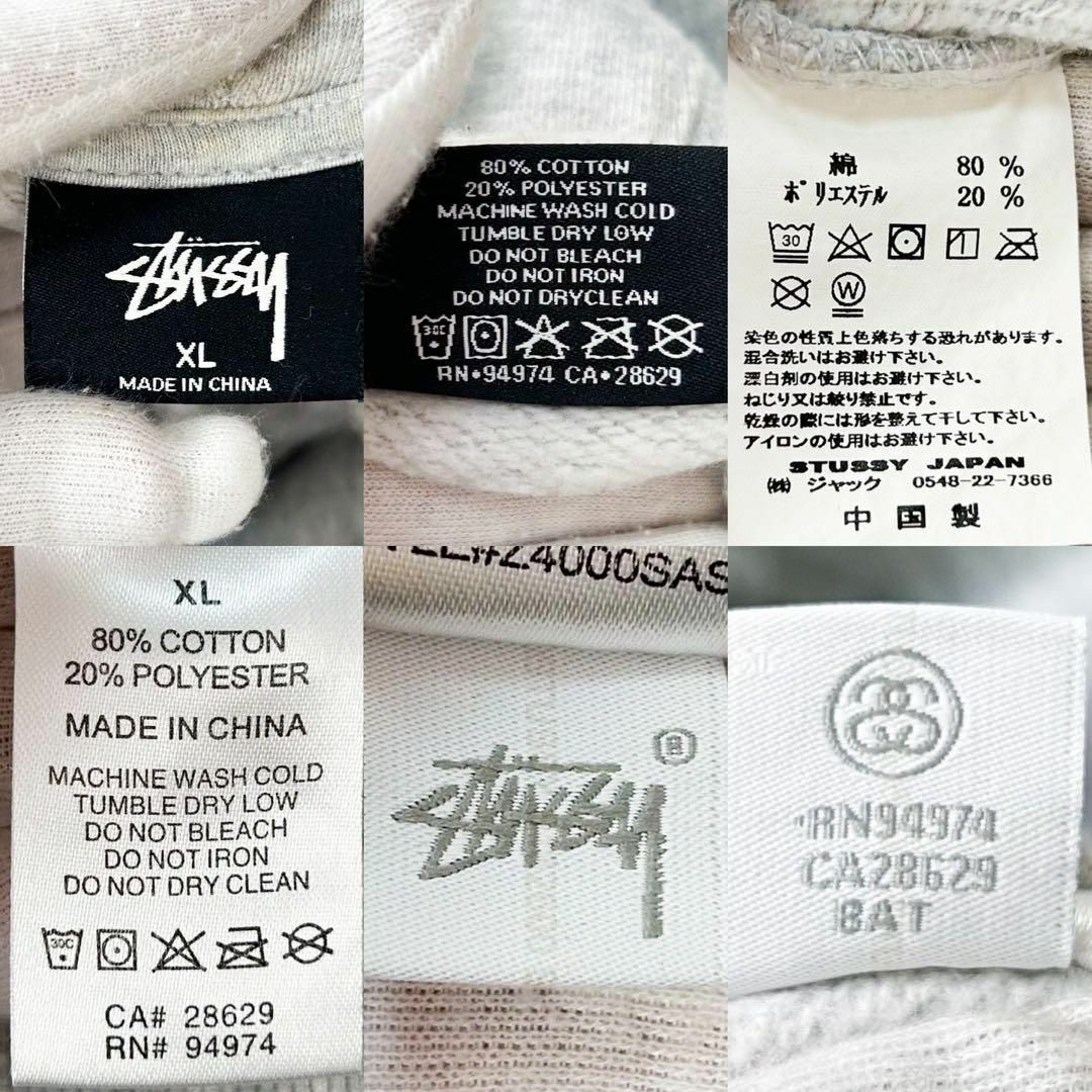 STUSSY - 美品 STUSSY ステューシー ダイスパーカー グレー STUSSY - 美品 STUSSY ステューシー ダイスパーカー グレー