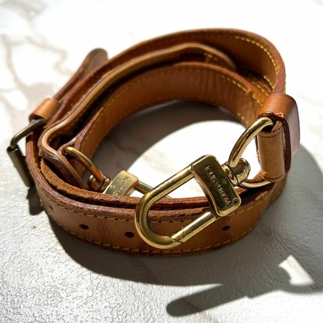 LOUIS VUITTON ルイヴィトン ショルダーストラップ ヌメ革 ⑦ LOUIS VUITTON ルイヴィトン ショルダーストラップ ヌメ革 ⑦