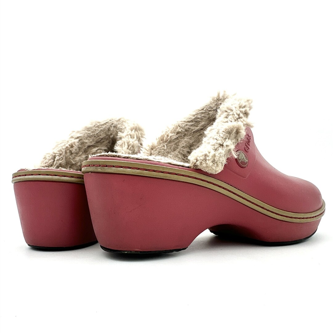 crocs - □廃盤品□ crocs コブラー サボサンダル ファー付き crocs - □廃盤品□ crocs コブラー サボサンダル ファー付き