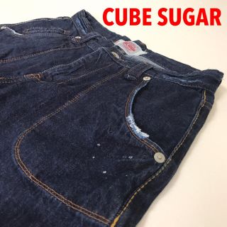 キューブシュガー(CUBE SUGAR)の❤️送料込❤️CUBE SUGAR デニムパンツ ジーンズ キューブシュガー(デニム/ジーンズ)