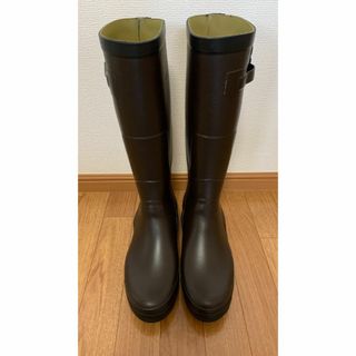 エーグル(AIGLE)のAIGLE エーグル レインブーツ BENYL M 44 茶色(長靴/レインシューズ)