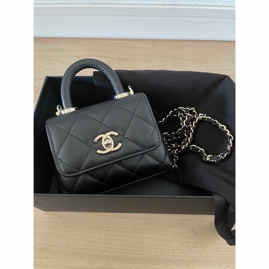 CHANEL - 国内完売!希少!CHANEL ココハンドル(マイクロサイズ CHANEL - 国内完売!希少!CHANEL ココハンドル(マイクロサイズ