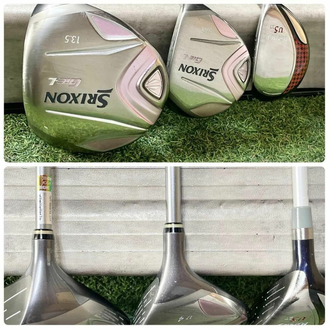 SRIXON スリクソン GiE レディース L ゴルフクラブセット 右 11本 SRIXON スリクソン GiE レディース L ゴルフクラブセット 右 11本