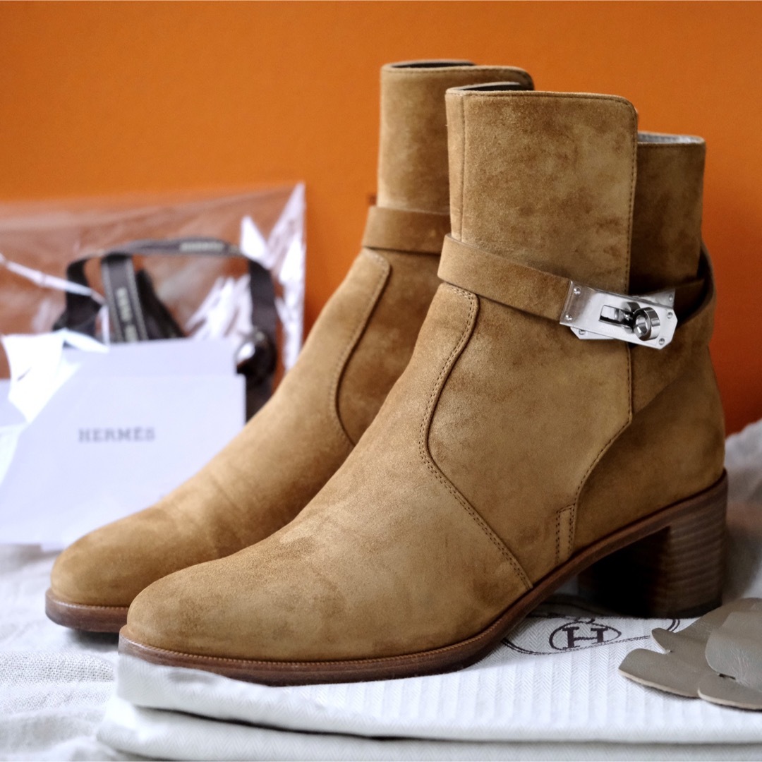 HERMES - 美品HERMESエルメス フレンチースエードケリー HERMES - 美品HERMESエルメス フレンチースエードケリー