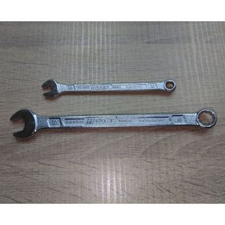 ハゼット HAZET　コンビネーションスパナレンチ　１０、５,５の２本セット(工具)