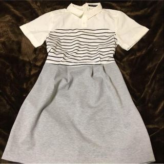 ページボーイ(PAGEBOY)のPAGEBOY シャツワンピ F(ひざ丈ワンピース)