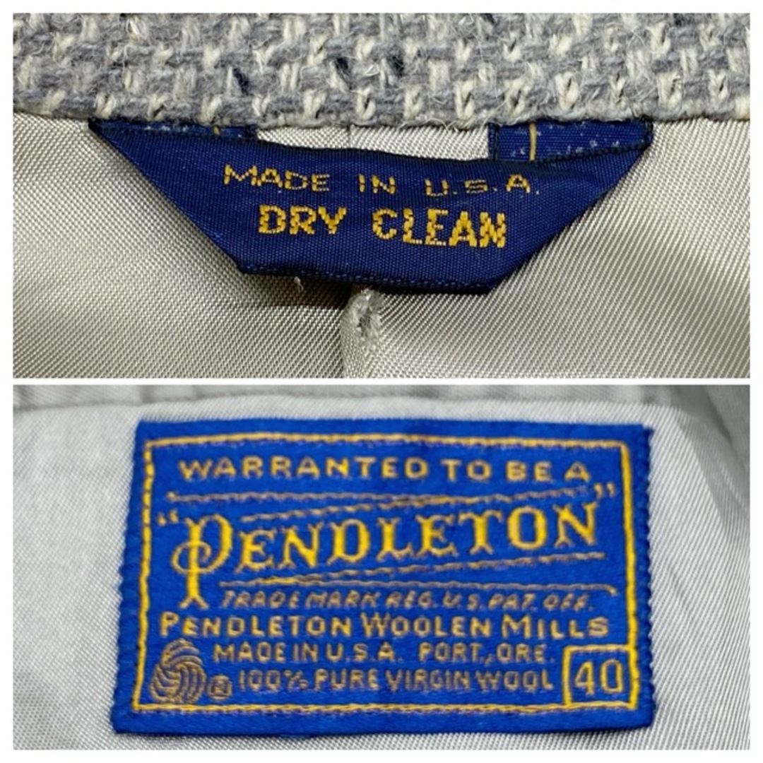 PENDLETON - PENDLETON( ペンドルトン)80's USA製 ウール PENDLETON - PENDLETON( ペンドルトン)80's USA製 ウール