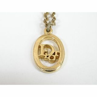 クリスチャンディオール(Christian Dior)の天221 / Dior ネックレス Diorロゴ ゴールドカラー(ネックレス)