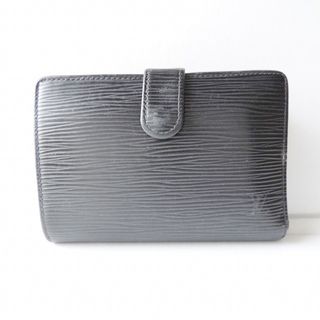 ルイヴィトン(LOUIS VUITTON)のLOUIS VUITTON(ルイヴィトン) 2つ折り財布 エピ ポルトモネビエヴィエノワ M63242 ノワール レザー(財布)