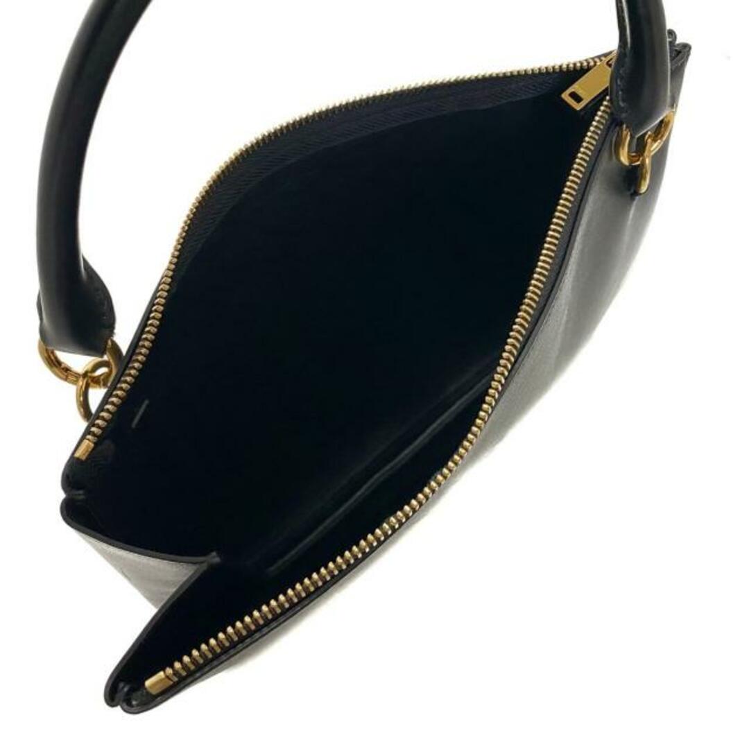 JILSANDER(ジルサンダー) ハンドバッグ リンク J06WG0002 黒 レザー JILSANDER(ジルサンダー) ハンドバッグ リンク J06WG0002 黒 レザー