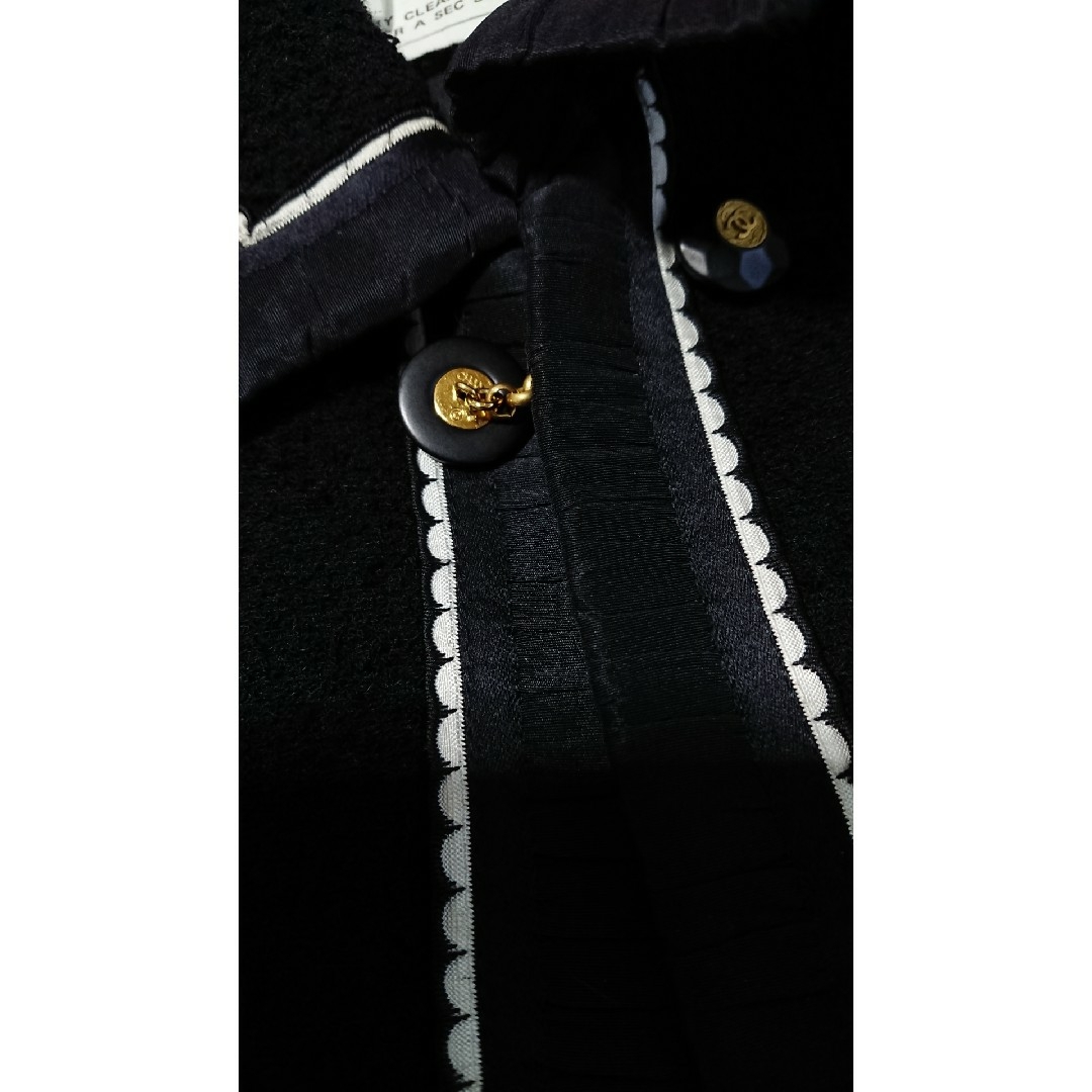 シャネル❤️ジャケット&スカート/スーツ❤️ロゴボタン❤️幻 シャネル❤️ジャケット&スカート/スーツ❤️ロゴボタン❤️幻