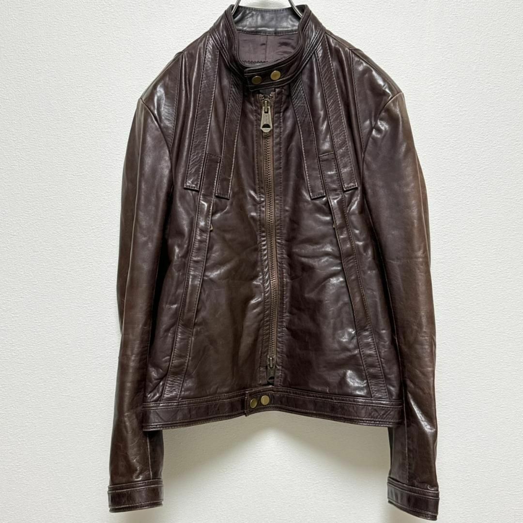 DSQUARED2ディースクエアード レザーライダースジャケット DSQUARED2ディースクエアード レザーライダースジャケット