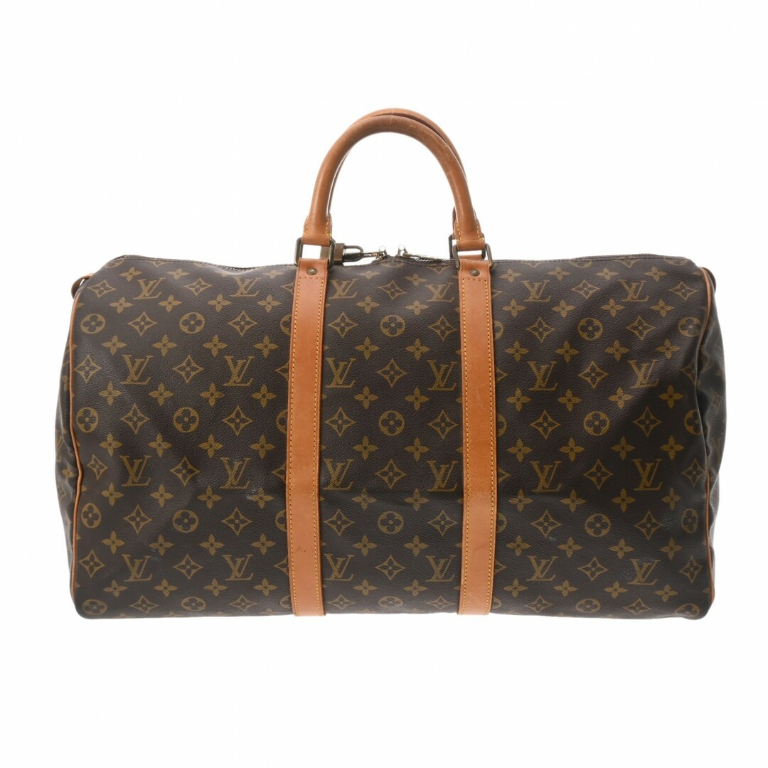 LOUIS VUITTON - 中古 ルイ ヴィトン LOUIS VUITTON M41426 VI881 ユニセックス ボストンバッグ モノグラム ブラウン モノグラムキャンバス