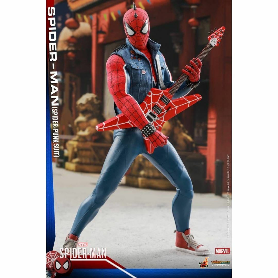 ホットトイズ スパイダーマン(スパイダー・パンク・スーツ版 ホットトイズ スパイダーマン(スパイダー・パンク・スーツ版