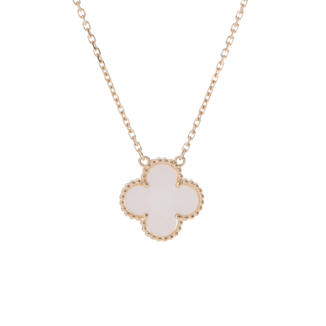 Van Cleef & Arpels - 中古 ヴァン クリーフ&アーペル Van Cleef & Arpels レディース ネックレス K18イエローゴールド マザーオブパール