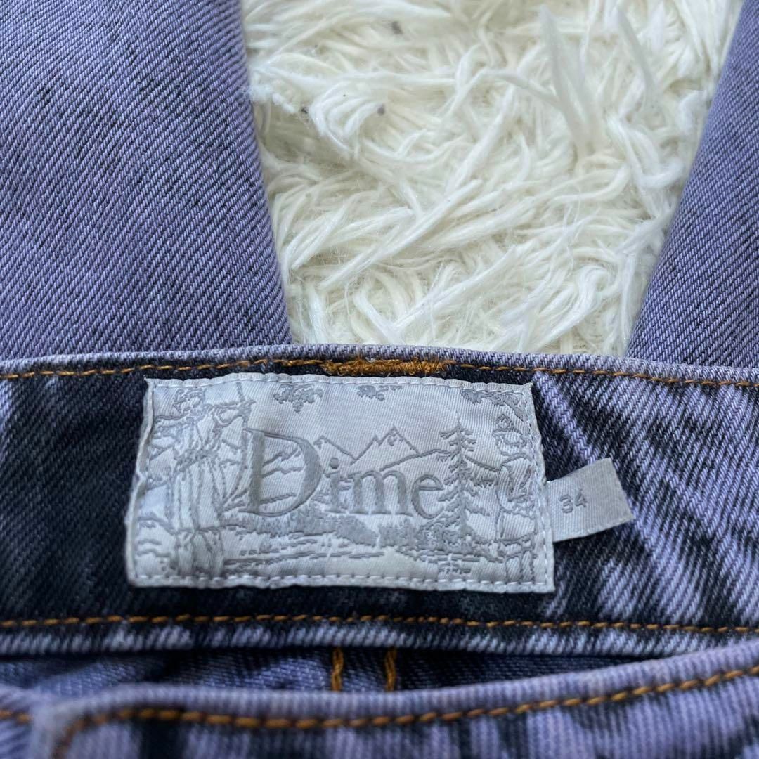 新品未使用。ダイム Classic Relaxed デニムパンツパープル 新品未使用。ダイム Classic Relaxed デニムパンツパープル
