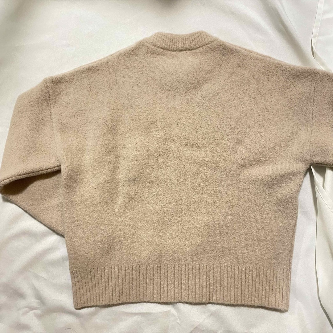 ami - AMI PARIS アミパリス セーター ピンク ベージュ 白 ami - AMI PARIS アミパリス セーター ピンク ベージュ 白