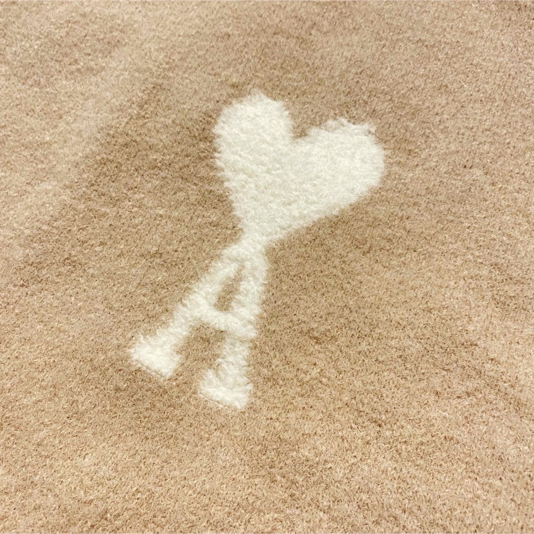 ami - AMI PARIS アミパリス セーター ピンク ベージュ 白 ami - AMI PARIS アミパリス セーター ピンク ベージュ 白