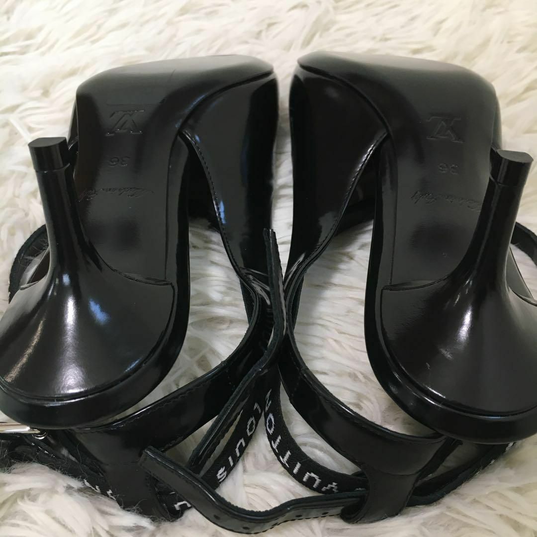 LOUIS VUITTON - 【未使用保管品】ルイヴィトン ミュール レザー LOUIS VUITTON - 【未使用保管品】ルイヴィトン ミュール レザー
