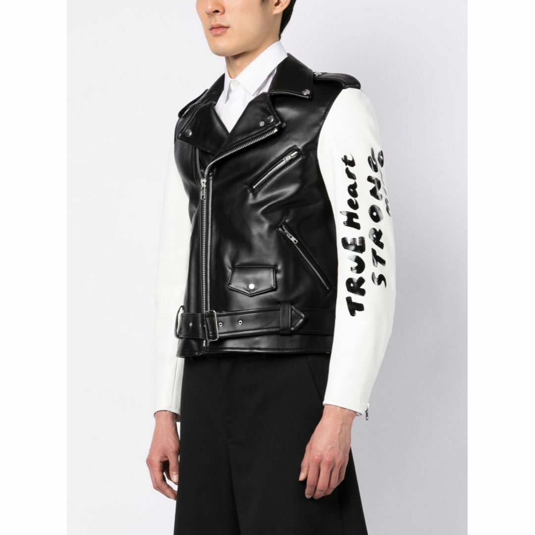BLACK コムデギャルソン ライダース ジャケット sizeS BLACK コムデギャルソン ライダース ジャケット sizeS