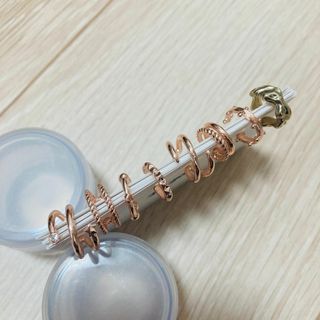★ イヤーカフ　8個セット　ピンクゴールド　アクセサリー　イヤーアクセサリー ★(イヤーカフ)