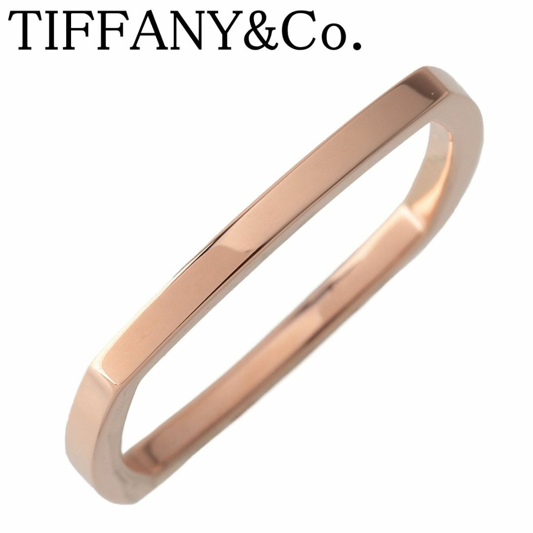 Tiffany & Co. - ティファニー トルク リング 約12号 幅1.6mm 750PG フランクゲーリー 新品仕上げ済 TIFFANY【19839】