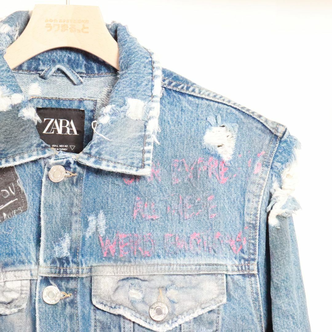 ZARA ザラ デニムジャケット Ⅼ ③ ZARA ザラ デニムジャケット Ⅼ ③