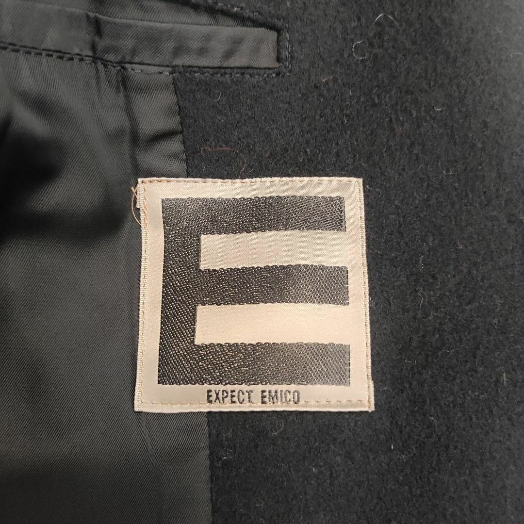【EXPECT EMICO】チェスターコート　ロングコート　メンズ　9号 メンズのジャケット/アウター(ノーカラージャケット)の商品写真