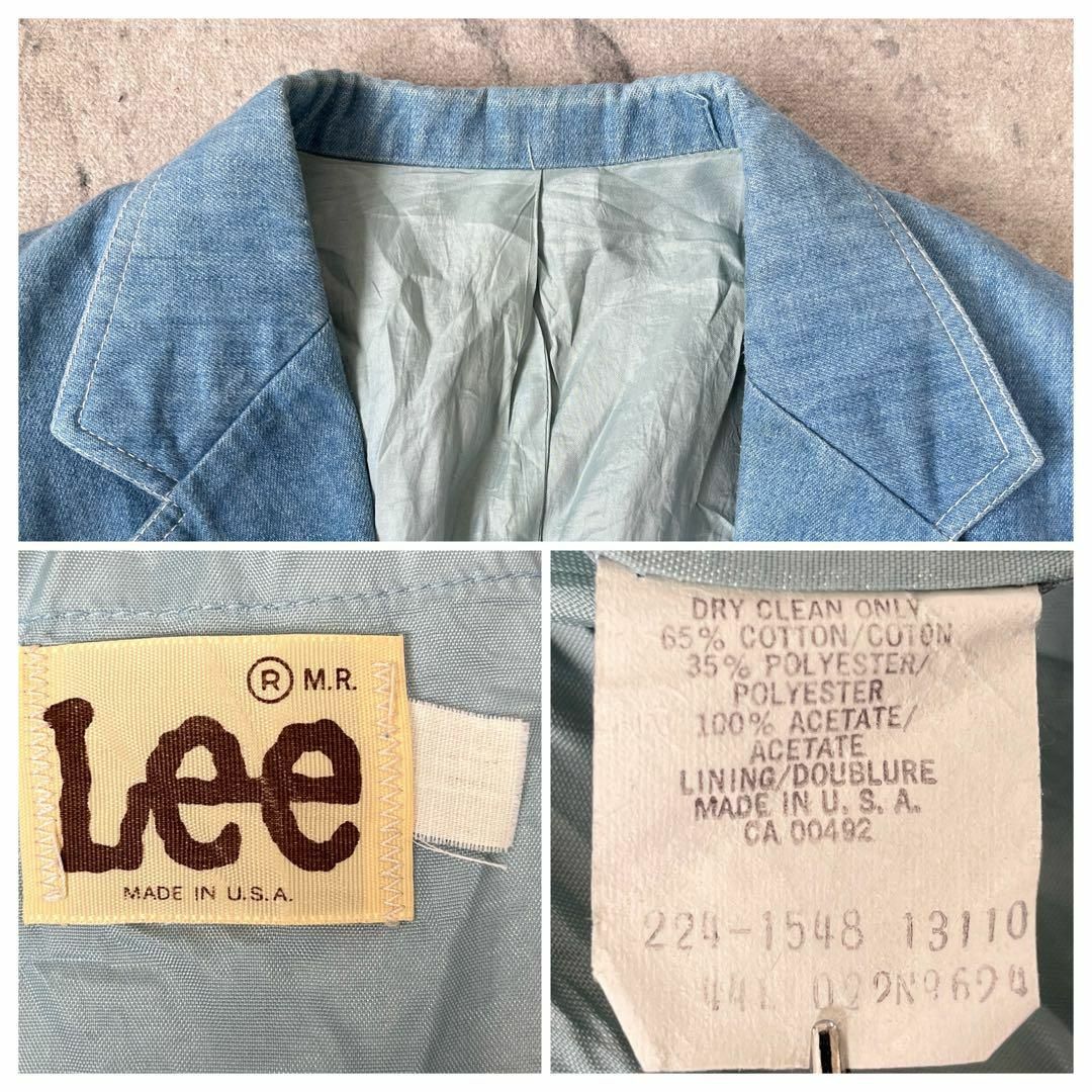 Lee - 70s Lee USA製 メンズL相当ウエスタン調 デニム Lee - 70s Lee USA製 メンズL相当ウエスタン調 デニム