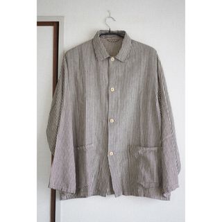 COMOLI - 値下げしました!COMOLI コモリ 22ss ストライプワーク COMOLI - 値下げしました!COMOLI コモリ 22ss ストライプワーク