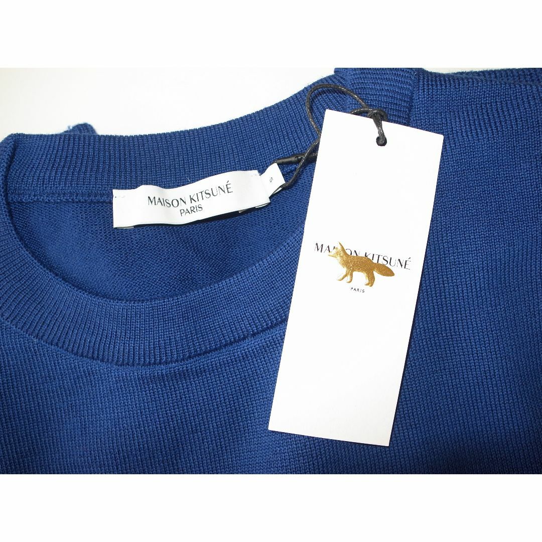 MAISON KITSUNE' - maison kitsune fox head patch ニット MAISON KITSUNE' - maison kitsune fox head patch ニット