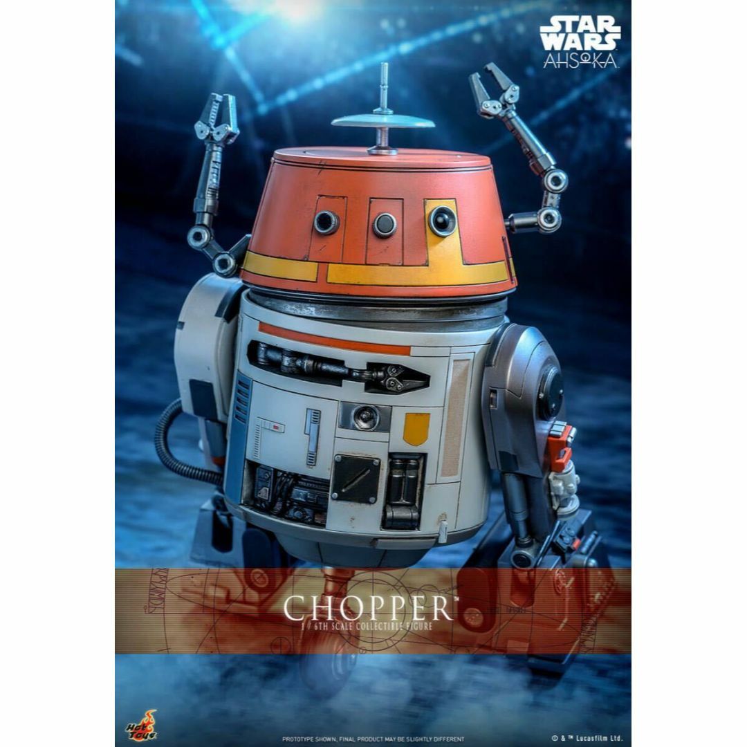 ホットトイズ 1/6 スター・ウォーズ アソーカ チョッパー ホットトイズ 1/6 スター・ウォーズ アソーカ チョッパー