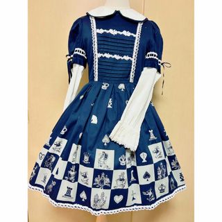 BABY,THE STARS SHINE BRIGHT(プリント ・ ひざ丈ワンピース BABY,THE STARS SHINE BRIGHT(プリント ・ ひざ丈ワンピース