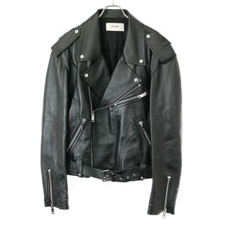 CELINE(レザージャケット ・ ブラック/黒色系)のフリマ CELINE(レザージャケット ・ ブラック/黒色系)のフリマ