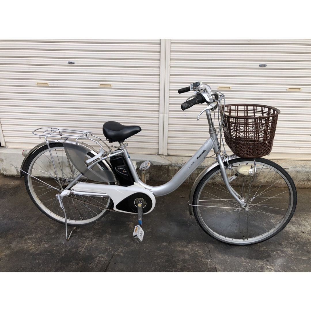 パナソニック新機種電動アシスト自転車vivi NX26インチシルバー パナソニック新機種電動アシスト自転車vivi NX26インチシルバー