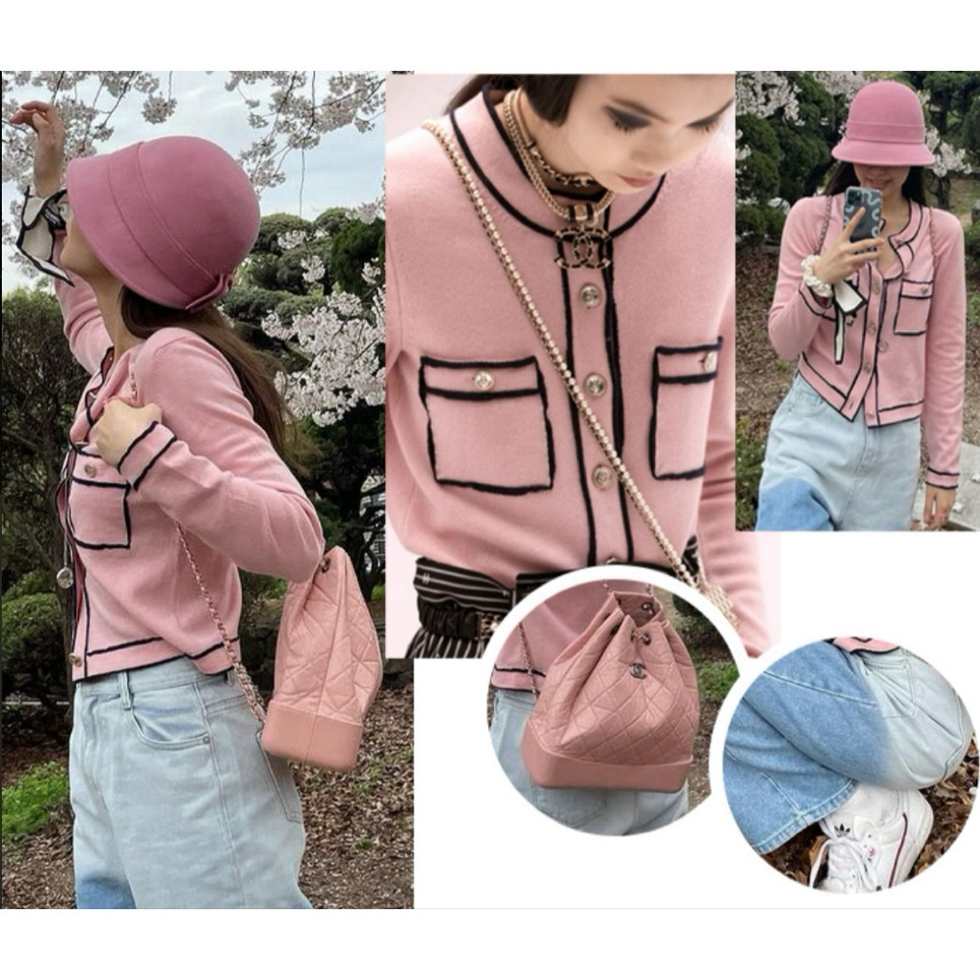 CHANEL - ※限定値下げ blackpinkジェニ着用♡ CHANEL ピンク CHANEL - ※限定値下げ blackpinkジェニ着用♡ CHANEL ピンク