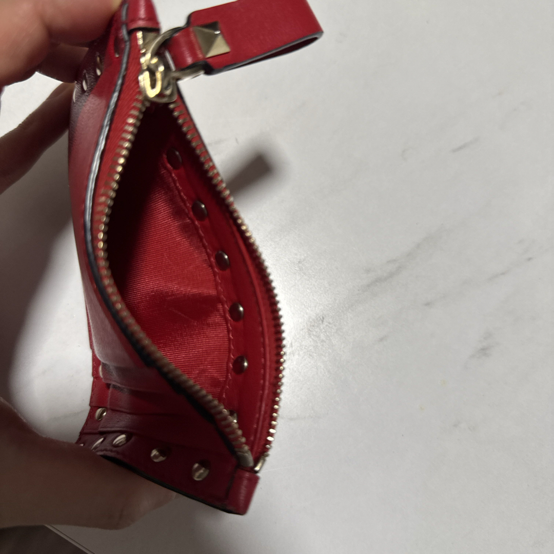 ☆【VALENTINO】☆ヴァレンティノ ロックスタッズカードケース☆ ヴァレンティノ VALENTINO ロックスタッズ カードホルダー